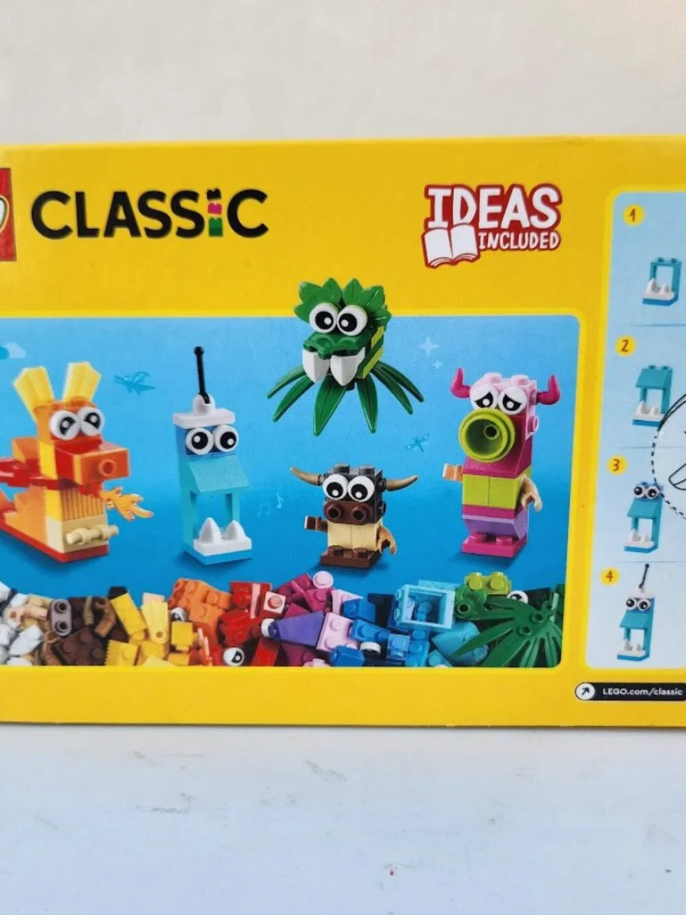 NEW Lego Classic 11017 CREATIVE MONSTERS Halloween Piece Building Toy Set - SEAL